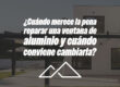 ¿Cuándo merece la pena reparar una ventana de aluminio y cuándo conviene cambiarla?